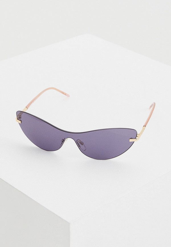 женские солнцезащитные очки love moschino, серые