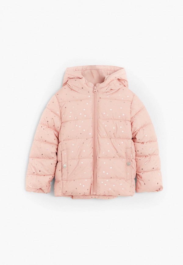 куртка mango kids для девочки, розовая