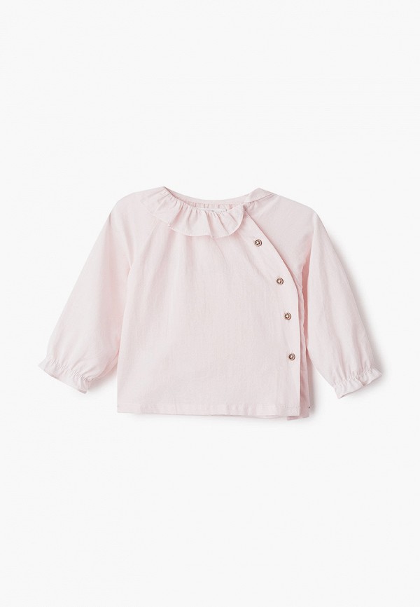блузка mango kids малыши, розовая