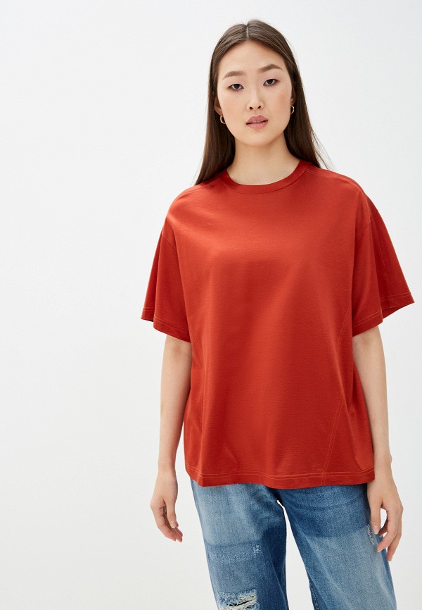 женская футболка max&co, красная