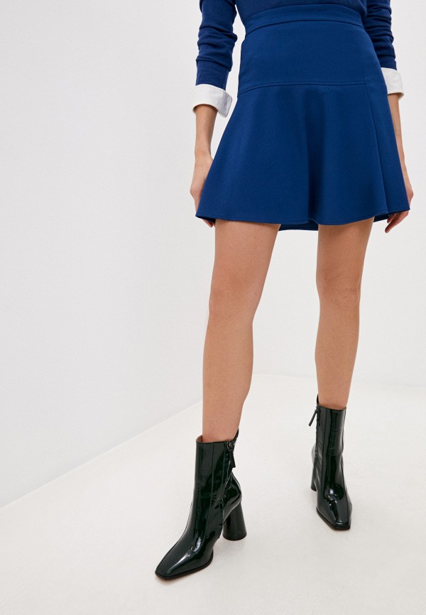 женская юбка max&co, синяя