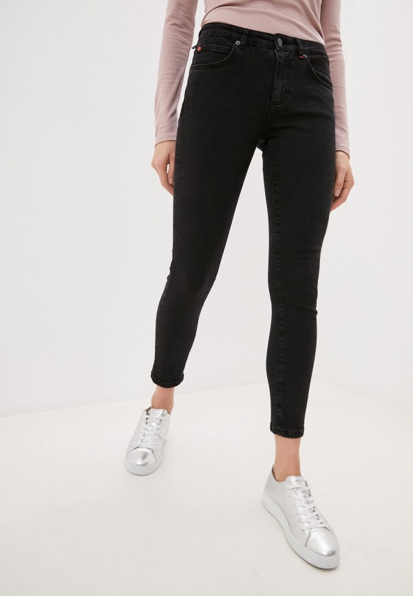женские джинсы max&co, черные