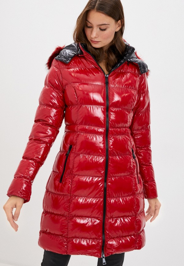 женская куртка macleria, красная