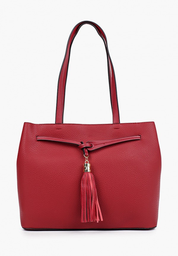 женская сумка max & enjoy, красная