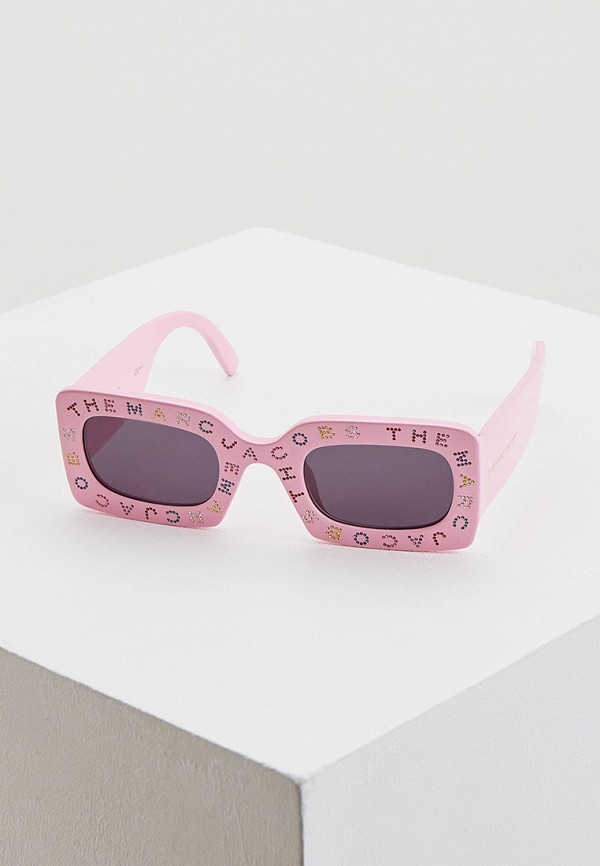 женские солнцезащитные очки marc jacobs, розовые