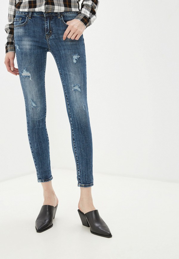 женские джинсы miss bon bon, синие