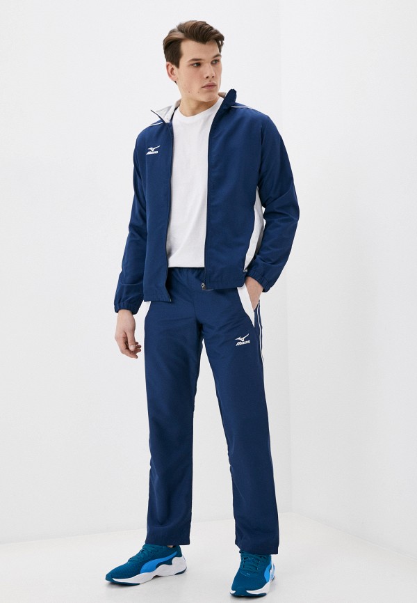 мужской спортивный костюм mizuno, синий
