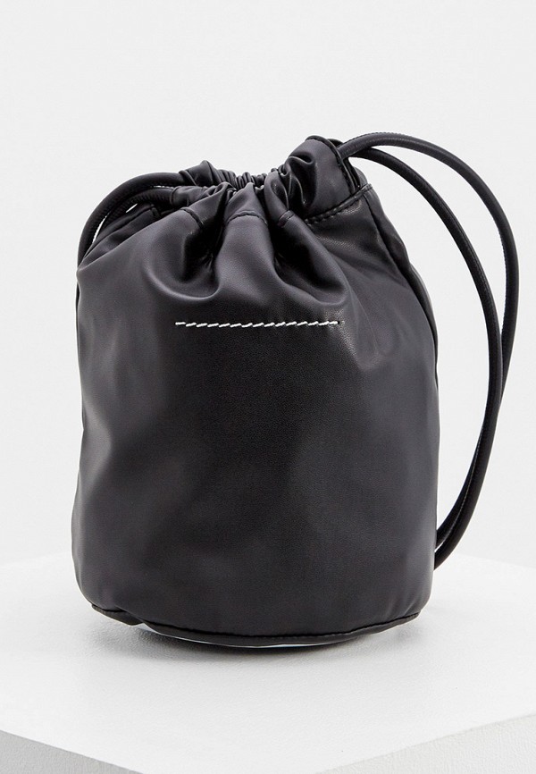 женская сумка mm6 maison margiela, черная