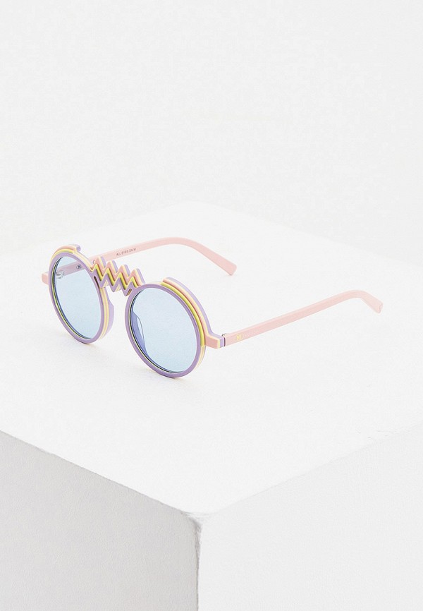женские солнцезащитные очки m missoni, разноцветные