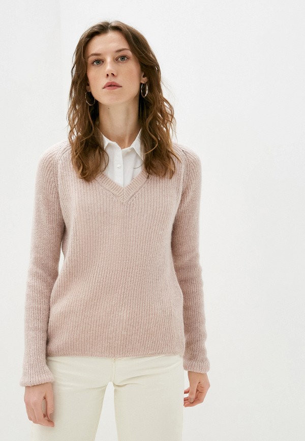 женский пуловер morgan, розовый