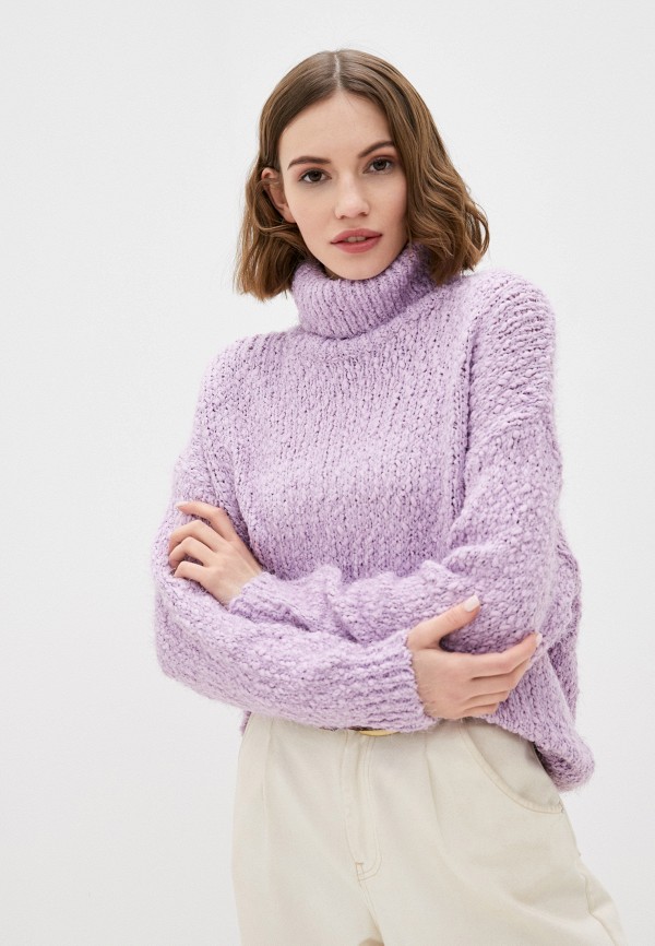 женский свитер moocci, фиолетовый