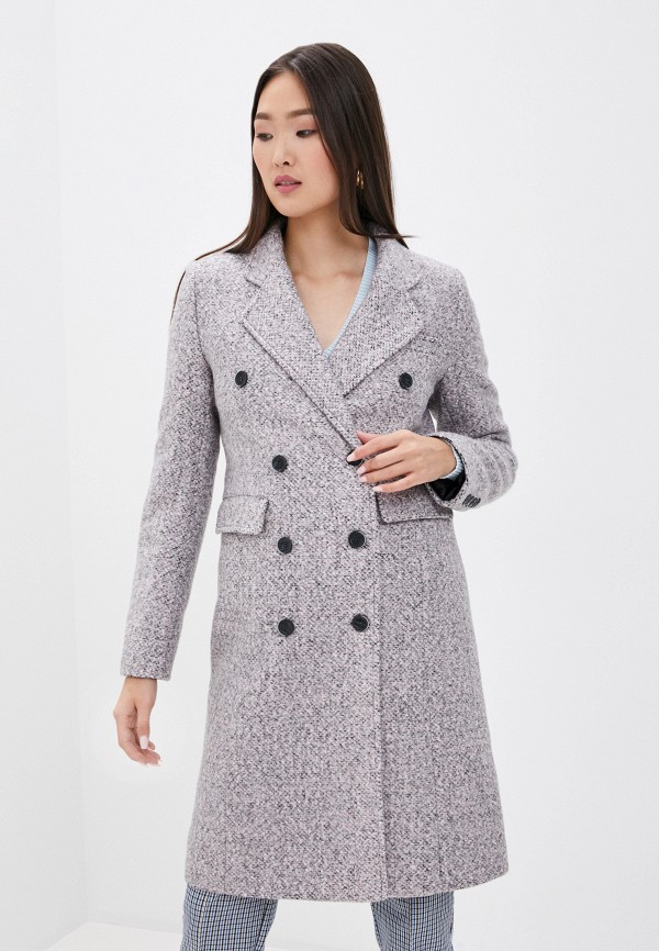 женское пальто moda sincera, розовое