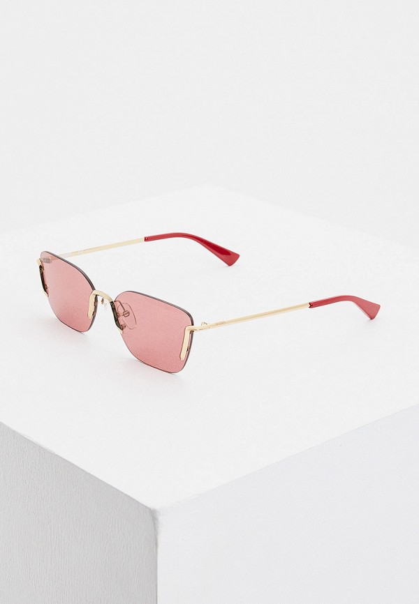 женские солнцезащитные очки moschino, золотые