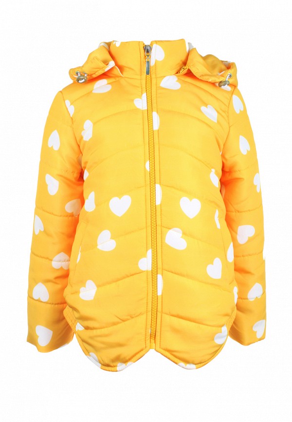 куртка irby style для девочки, желтая