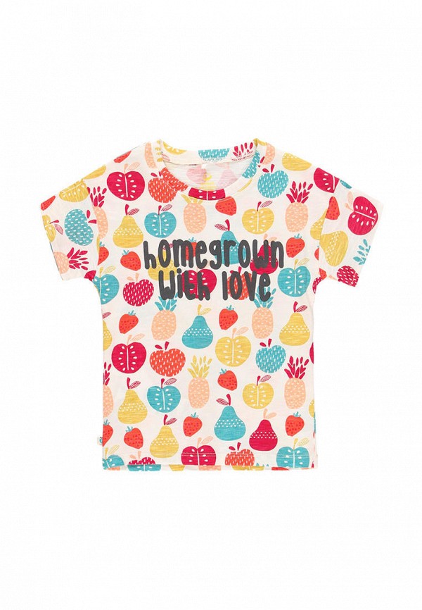 футболка с коротким рукавом boboli для девочки, разноцветная