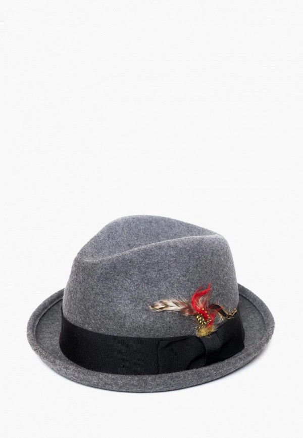 мужская шляпа elegant, серая