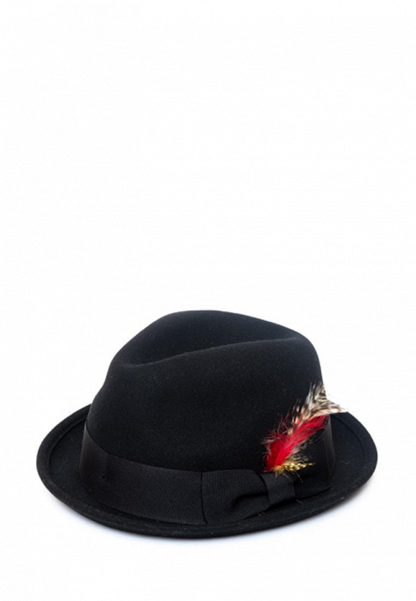 мужская шляпа elegant, черная