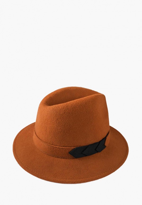 мужская шляпа elegant, коричневая