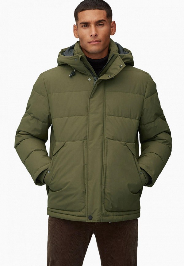 мужская куртка marc o’polo, зеленая