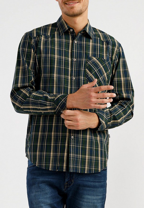 мужская рубашка finn flare, разноцветная