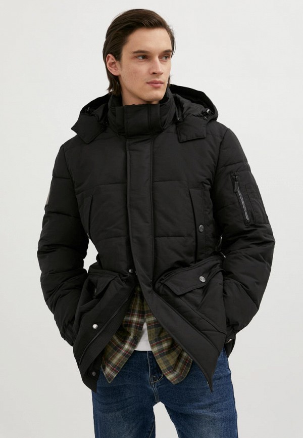 мужская куртка finn flare, черная