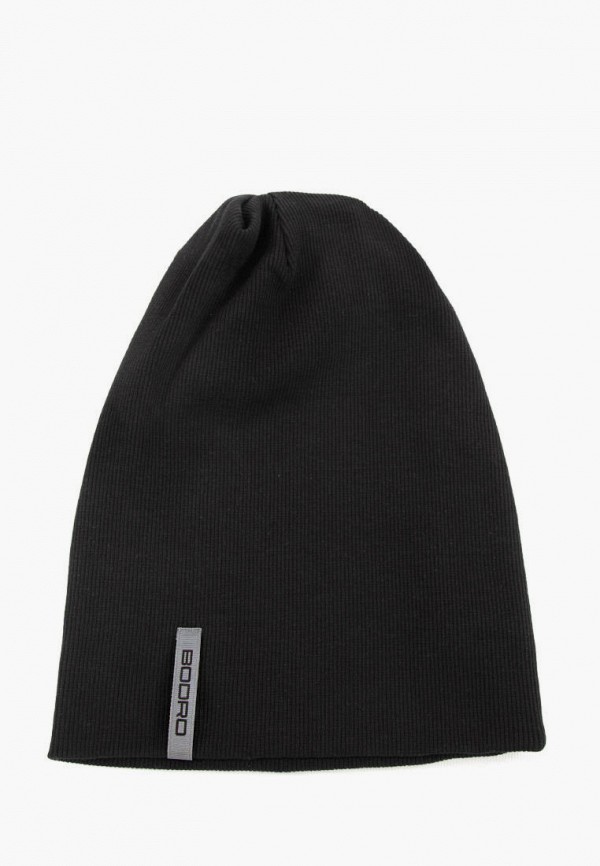 женская шапка bodro design, черная
