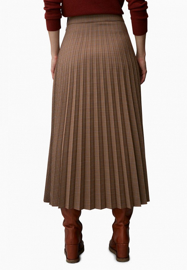 женская юбка marc o’polo, коричневая