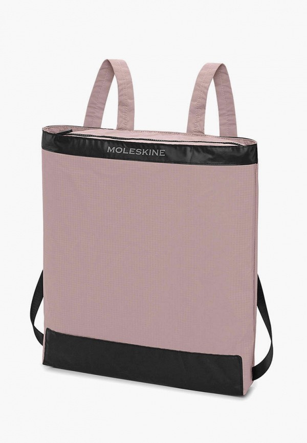 женский рюкзак moleskine, розовый