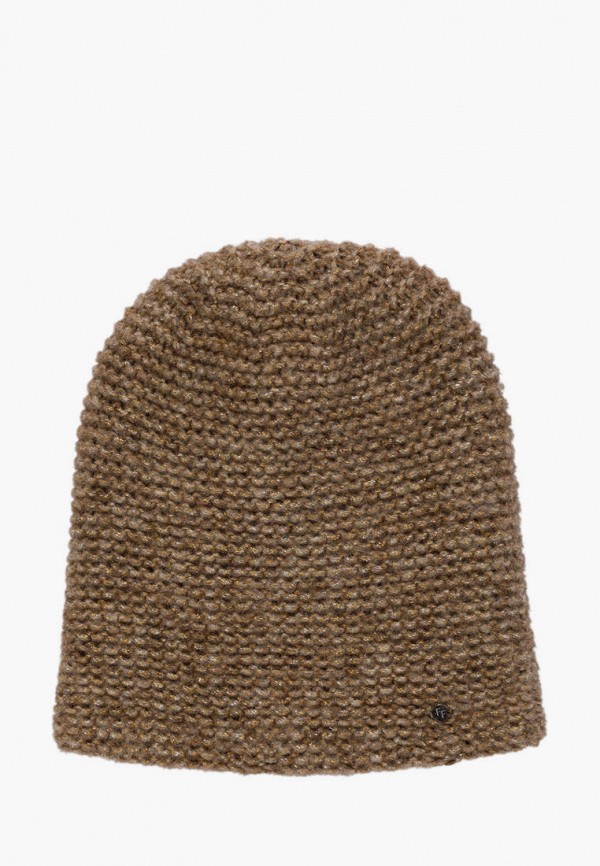 женская шапка finn flare, коричневая