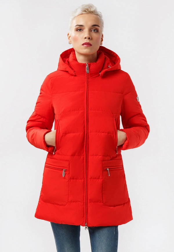 женская куртка finn flare, красная