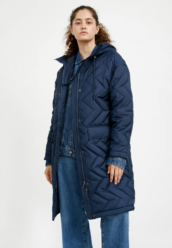 женская куртка finn flare, синяя