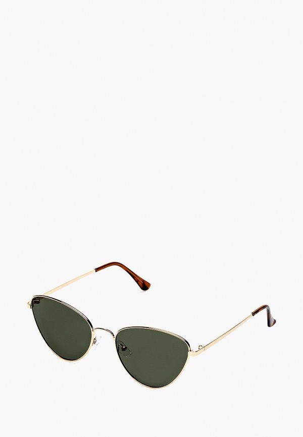 женские солнцезащитные очки fashionlab, зеленые