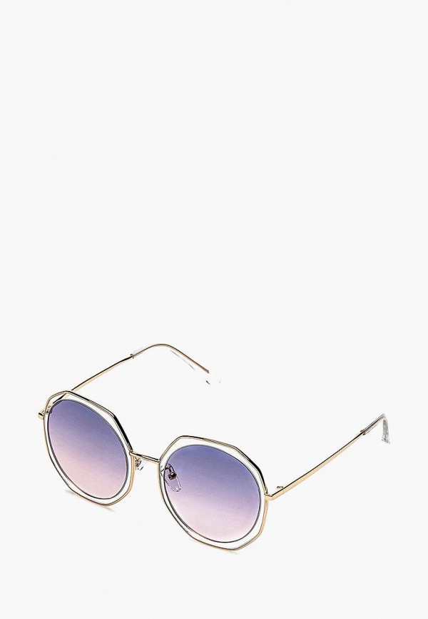 женские солнцезащитные очки fashionlab, фиолетовые