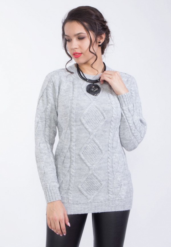 женский свитер wisell, серый