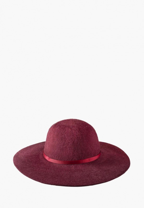 женская шляпа elegant, бордовая