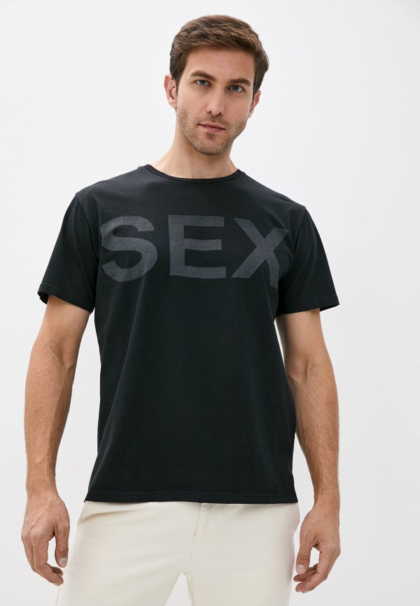 мужская футболка n21, черная