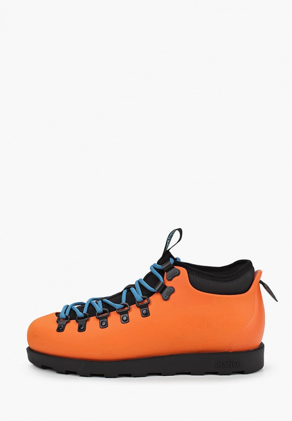 женские ботинки native, оранжевые