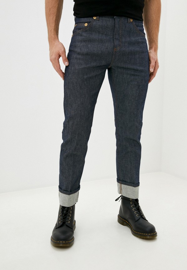 мужские прямые джинсы neil barrett, синие