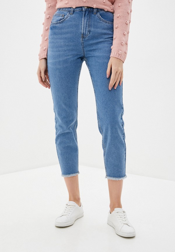женские джинсы nice & chic, голубые