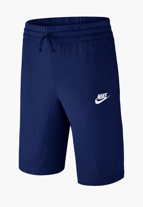 спортивные шорты nike для мальчика, синие