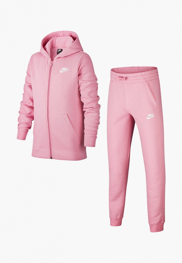 спортивный костюм nike для девочки, розовый