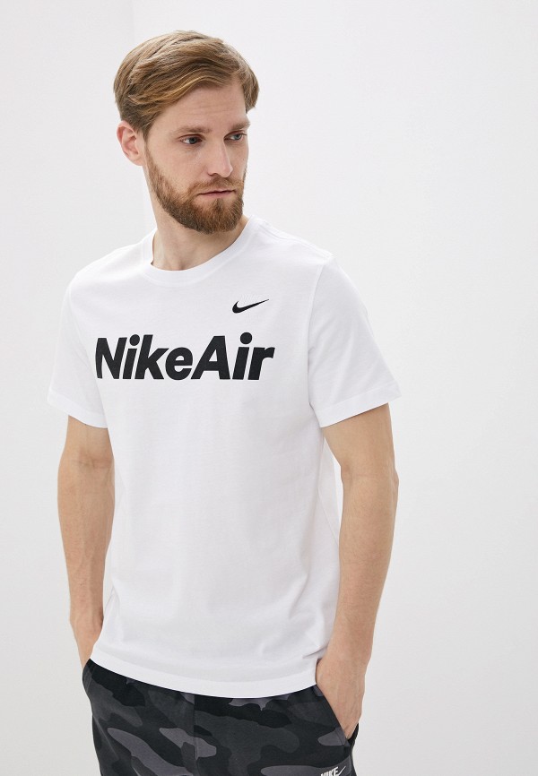 мужская спортивные футболка nike, белая