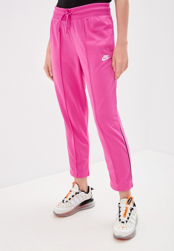 женские спортивные брюки nike, розовые