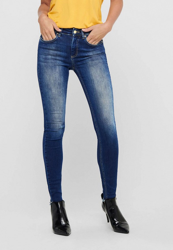 женские джинсы only, синие