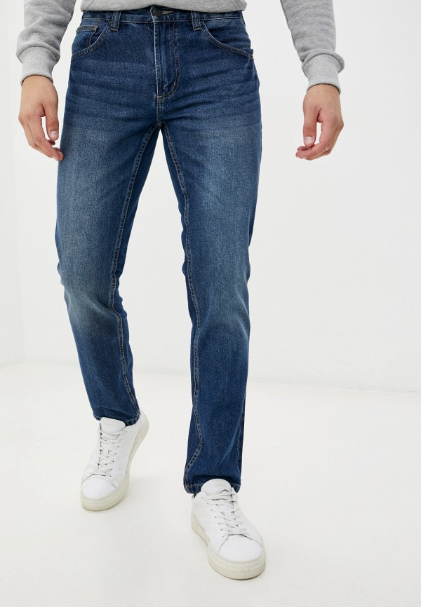 мужские зауженные джинсы ovs, синие