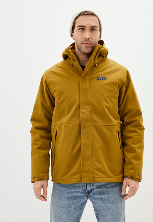 мужская куртка patagonia, коричневая