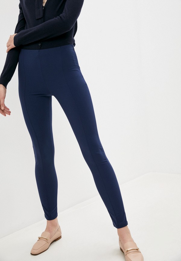 женские классические брюки patrizia pepe, синие