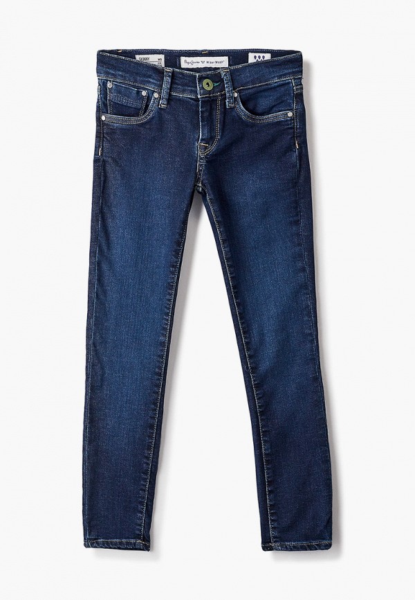 джинсы pepe jeans london для девочки, синие
