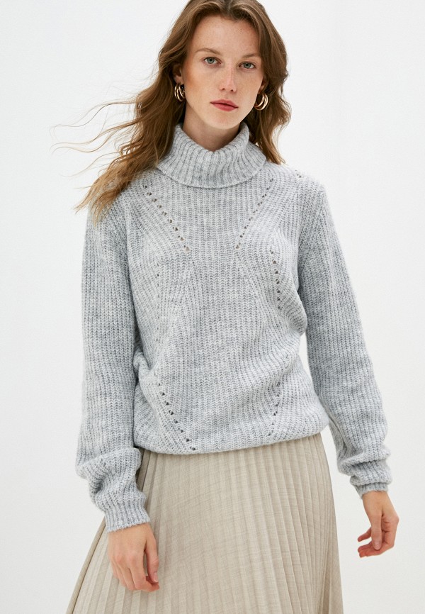 женский свитер pietro brunelli milano, серый