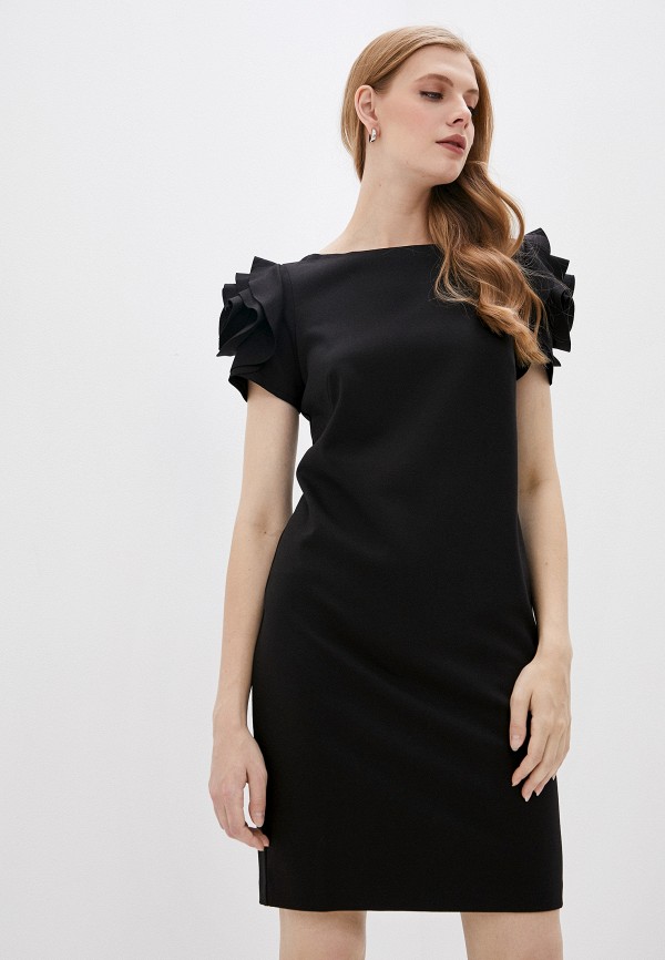 женское повседневные платье pietro brunelli milano, черное
